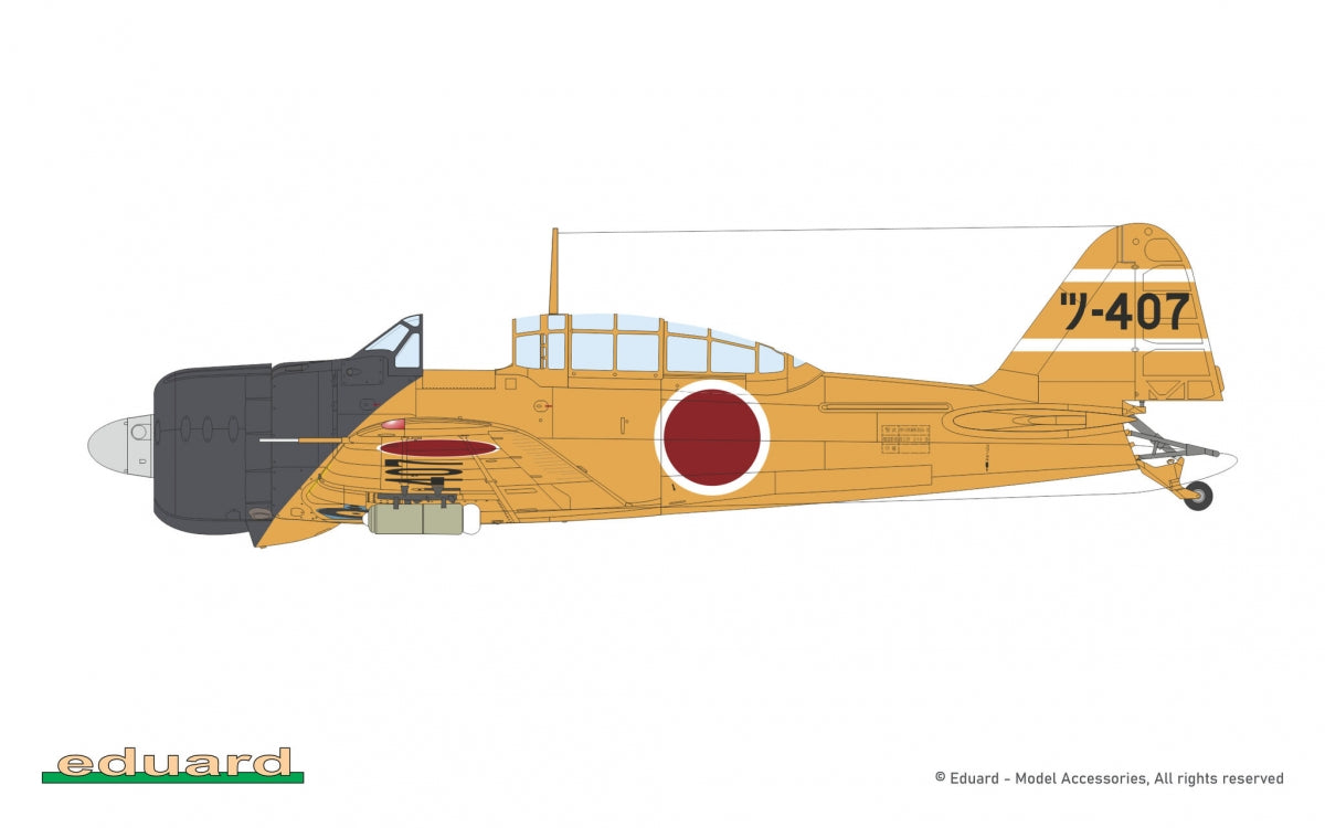 Eduard 11184 Kamikaze Tokkoutai IJN Unités d&amp;#39;attaque spéciales Combo double limité 1/48 – imagen 10