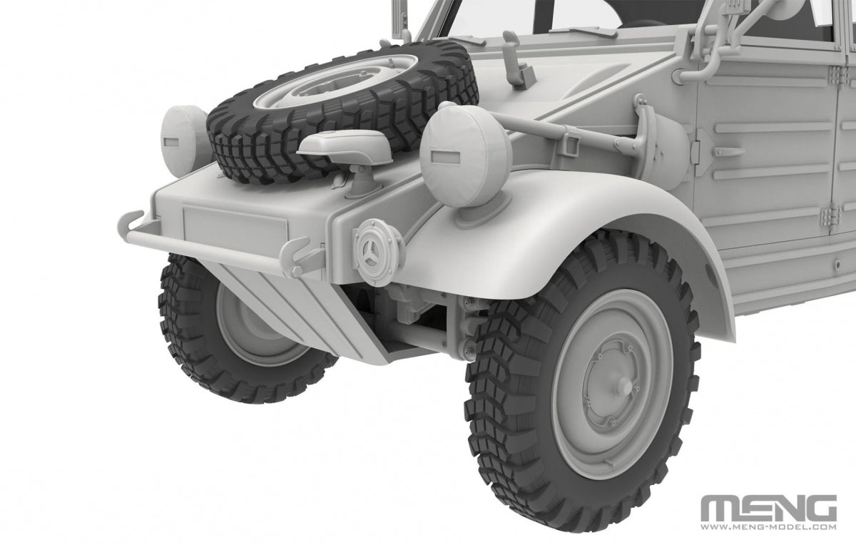 Maquette Meng VS-016 Pkw.K1 Kubelwagen Type 82 allemand (Front de l&amp;#39;Est) 1/35 – imagen 12