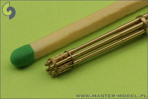 Master AM-48-037 M61 A1 Vulcan - Canon rotatif à six tubes de 20 mm - tubes tournés avec brides de canon photogravées (1/48)  – image 3
