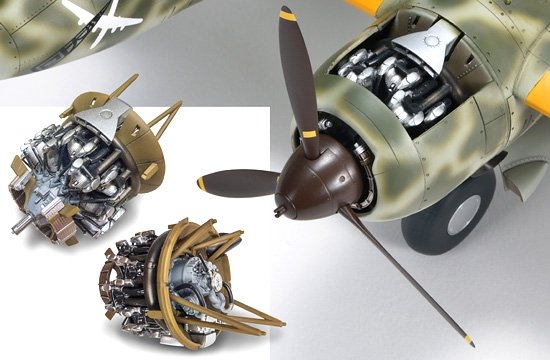 Zoukei-Mura SWS3213 Kawasaki Ki-45 Kai Tei Toryu 1/32 – immagine 6
