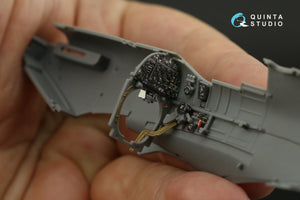 Intérieur imprimé en 3D et coloré sur papier décalcomanie Quinta Studio QD48134 Spitfire Mk.I (Tamiya) 1/48 – imagen 7