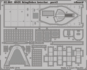 Intérieur du Kingfisher Eduard 32861 OS2U KITTY HAWK 1/32 – image 2