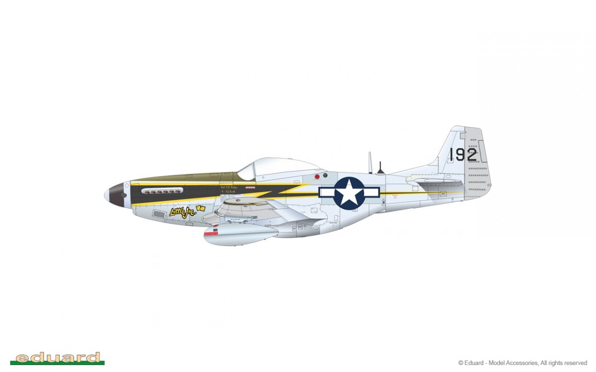 Eduard 82105 P-51K Mustang 1/48  – immagine 8
