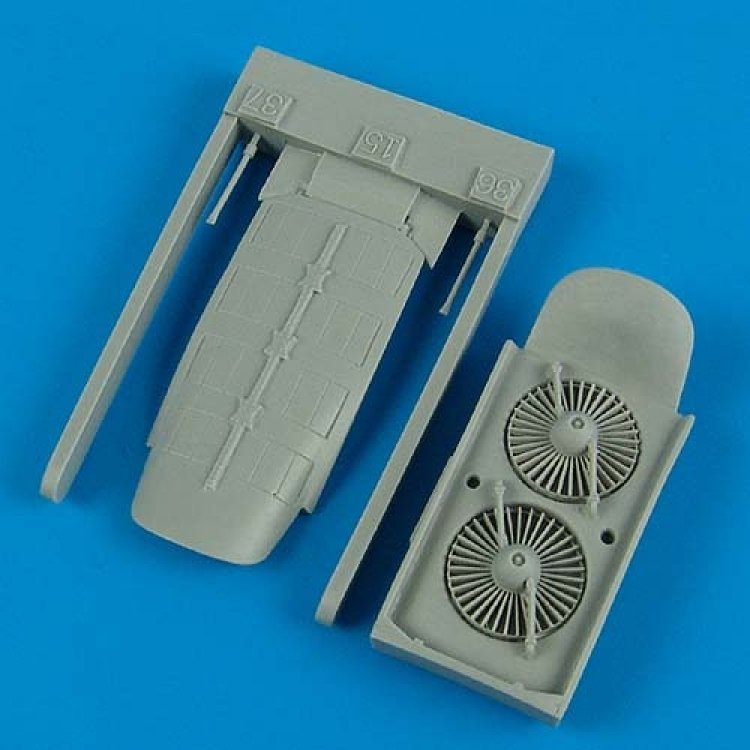 Quickboost QB48448 Yak-38 Forger, moteur vertical et capot corrects, Hobby Boss 1/48