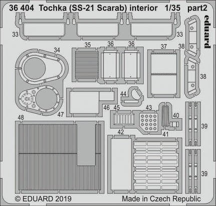 Intérieur du Tochka (SS-21 Scarab) Eduard 36404 au 1/35 HOBBY BOSS – image 2