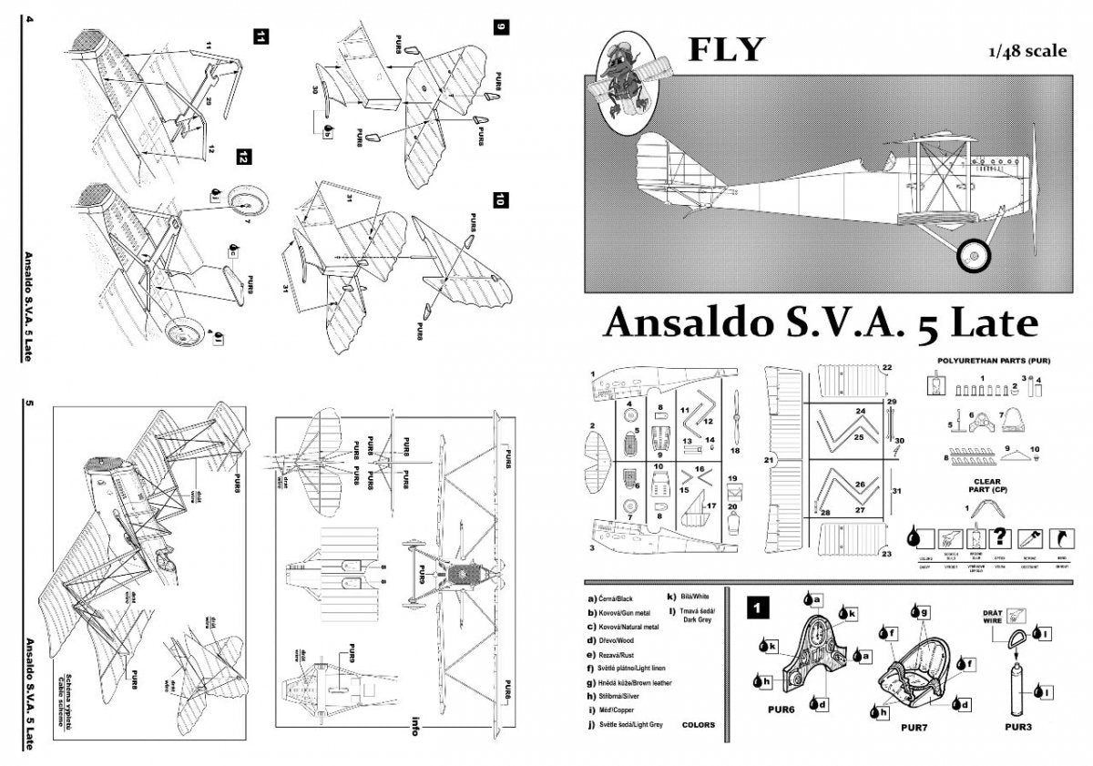Fly 48007 ANSALDO SVA5 FIN 1/48 – Bild 6