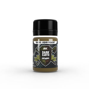 AK Interactive AK14004 DARK EARTH – ENAMEL LIQUID PIGMENT 35ml
