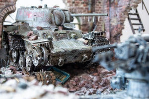 RT-Diorama 35303 Diorama-Base: &amp;quot;Stalingrad tractor factory&amp;quot; 1/35 – zdjęcie 7