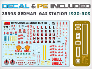 MiniArt 35598 GERMAN GAS STATION 1930-40s 1/35 – zdjęcie 5