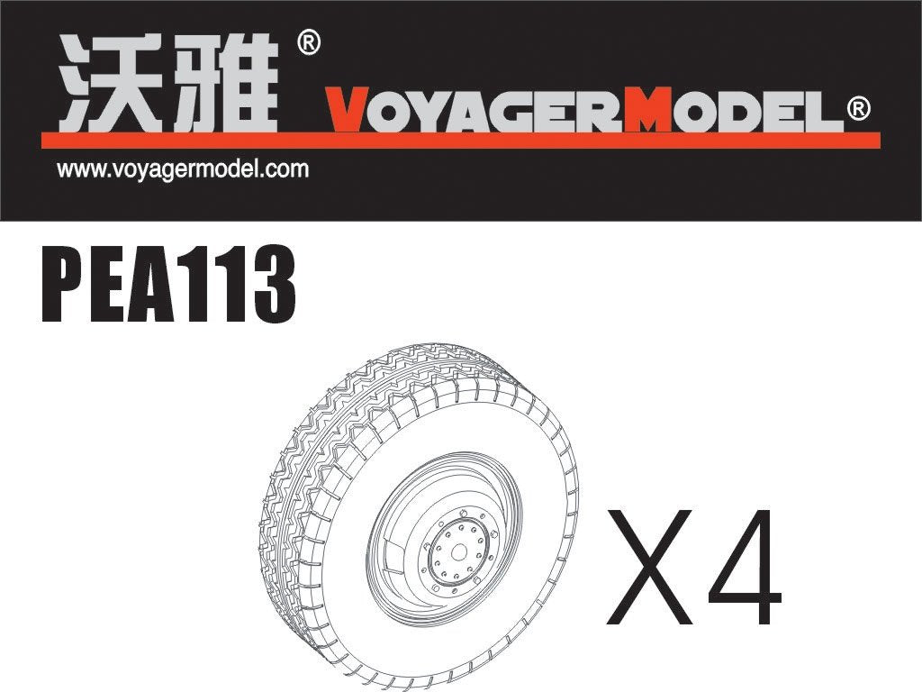 Roues de route Voyager Model PEA113 pour Sd.Kfz.234 Pattern 4 (pour DRAGON) 1/35