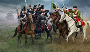 Revell 02453 Guerre de Sept Ans DRAGONS AUTRICHIENS + HUSSARDS PRUSSIENS (1/72)