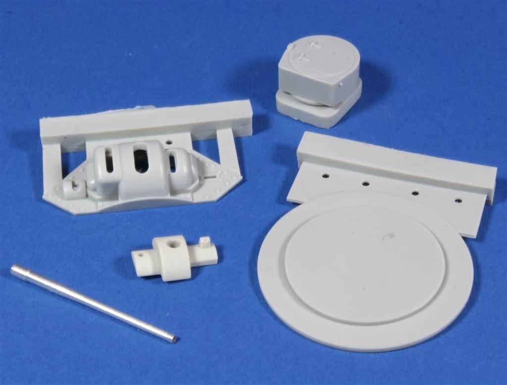 Panzer Art RE35-178 Mantlet &amp;amp; MG turret for Crusader I/II tanks 1/35