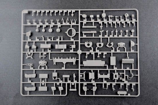 Trumpeter 05599 Char de combat principal russe T-72B/B1 (avec blindage réactif Kontakt-1) (1/35) – image 18
