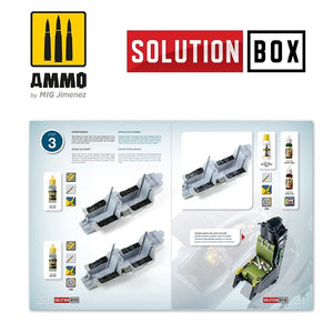 AMMO de Mig Jimenez 6509 Comment peindre les chasseurs gris de l&amp;#39;USAF Navy - Livre de solutions – immagine 2