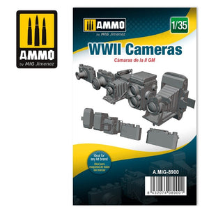 Munitions des caméras Mig 8900 Seconde Guerre mondiale 1/35