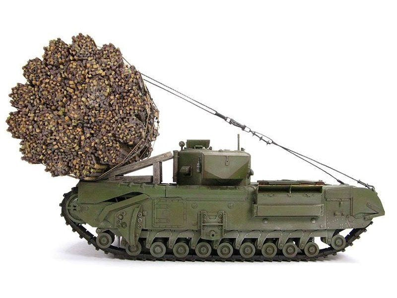 AFV Club 35288 CHURCHILL MK IV AVRE W CADRE DE PORTE-FASCINE (1/35) – Bild 4