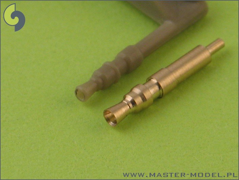 Master AM-32-005 Bf 109 E3 - E9, Ensemble d&amp;#39;armement T (embouts MG 17, canons MG FF) (1/32) – image 2