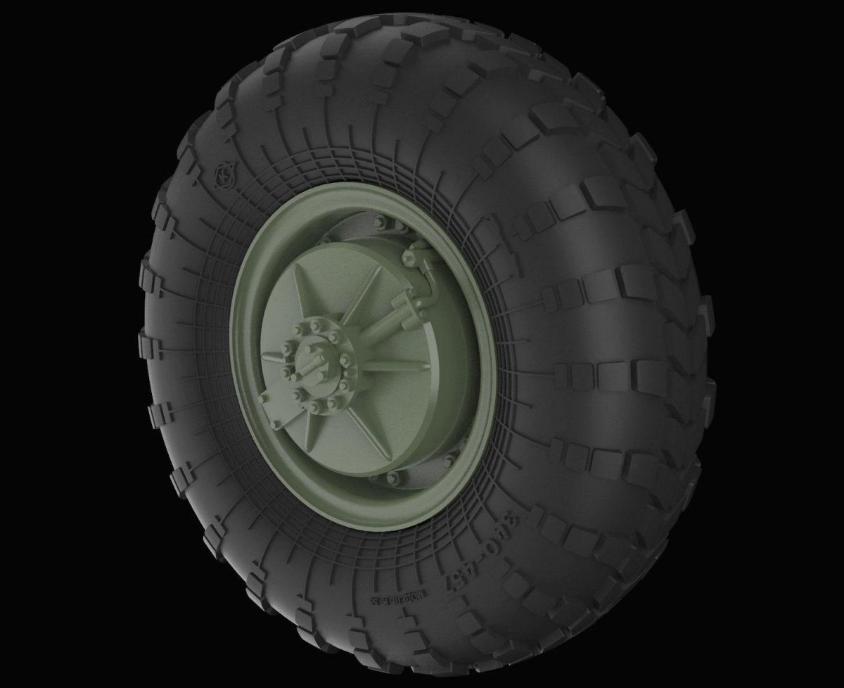 Panzer Art RE35-399 BRDM 2 roues de route 1/35 – image 2