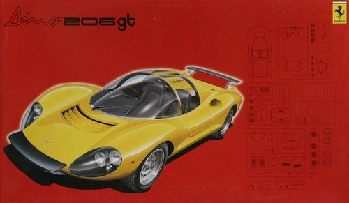 Fujimi- Ferrari Dino 206GT, 123639, 1/24