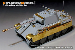 Maquette Voyager PE35992 Panther G allemand de la Seconde Guerre mondiale, version intermédiaire, pour TAKOM 2120 au 1/35 – Bild 6