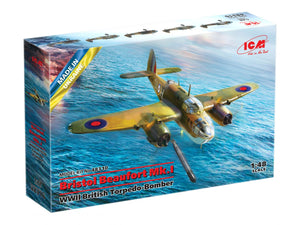 ICM 48310 Bristol Beaufort Mk.I Bombardier-torpilleur britannique de la Seconde Guerre mondiale, échelle 1/48 – Bild 2