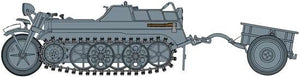 Dragon 6341 Sd.Kfz.2 Kettenkrad Early Production avec Infanteriekarren 1/35 – Bild 3
