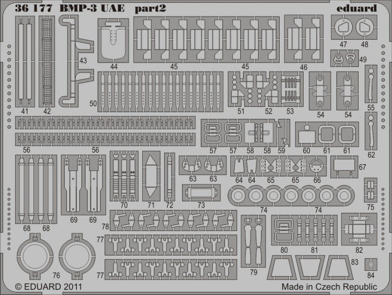 Eduard 36177 BMP-3 Émirats arabes unis 1/35 Trumpeter