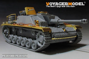 Maquette Voyager PE351069 StuG.III Ausf.G allemand de la Seconde Guerre mondiale (première production, version de base) (pour TAKOM 8004) au 1/35 – image 2