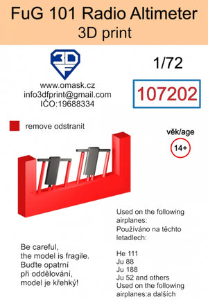 Altimètre radio FuG 101 Omask 107202 (impression 3D) 1/72 – image 2