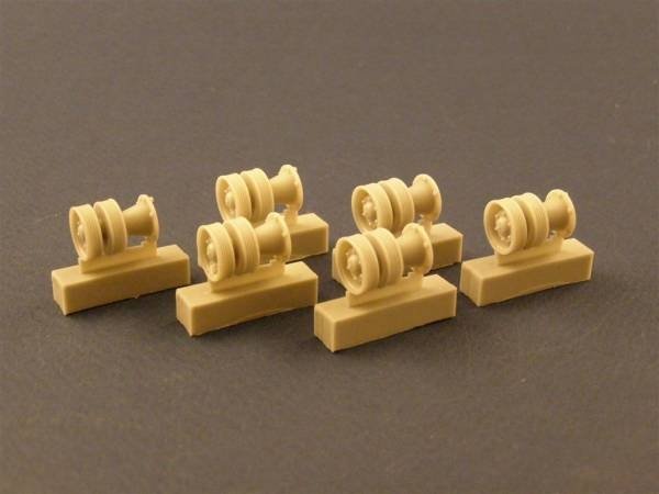 Panzer Art RE35-034 Galets de retour de combustion pour chars KV-I/II 1/35
