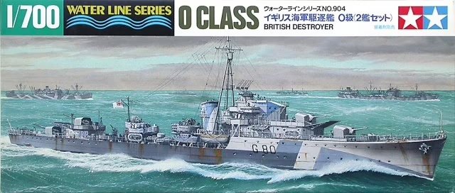 Tamiya 31904 Destroyer britannique de classe O au 1/700
