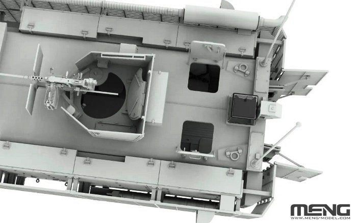 Meng Model SS-012 British Mastiff 2 6x6 Wheeled Protected Patrol Vehicle 1/35 – zdjęcie 3
