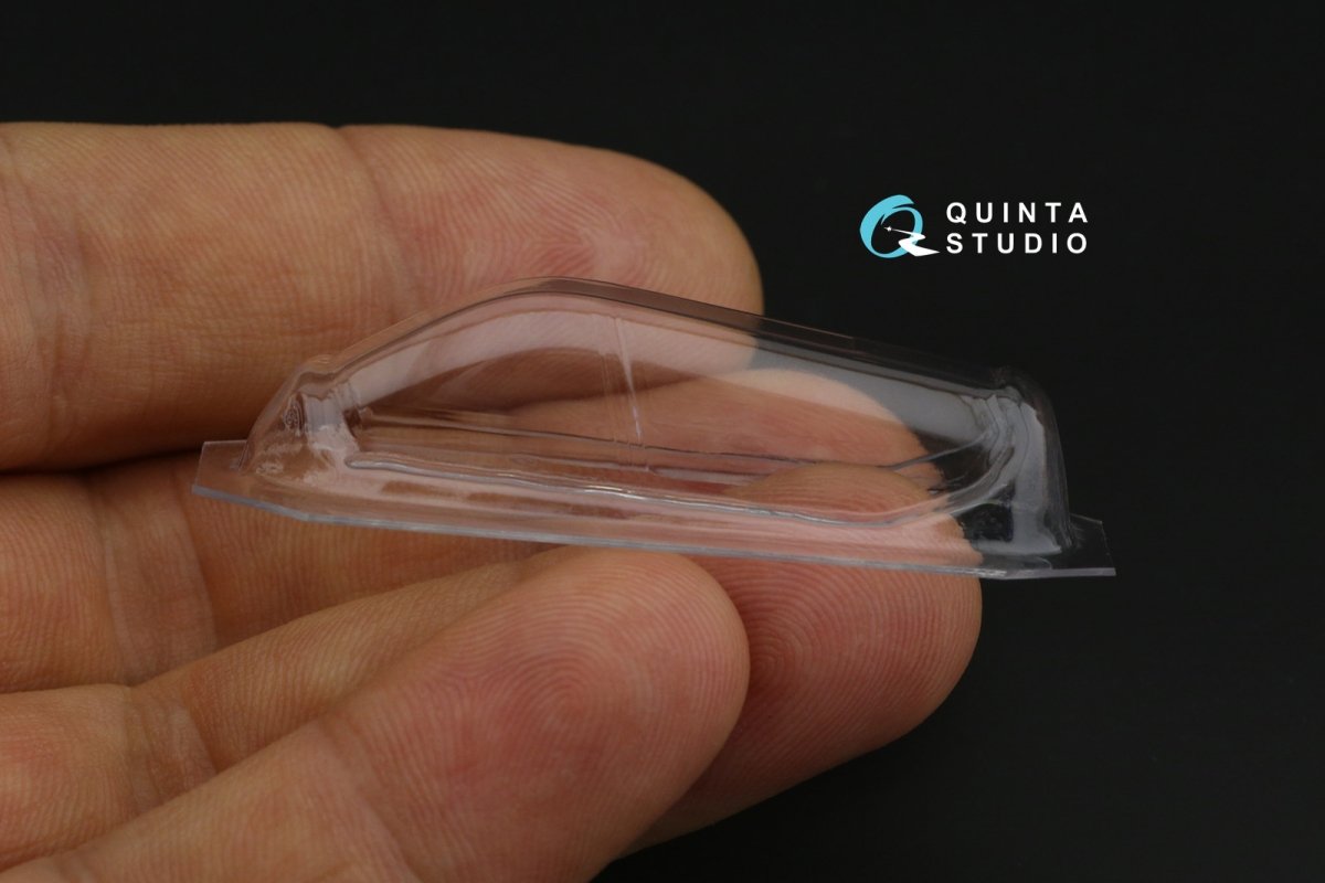 Quinta Studio QC72028 AH-1G Cobra, verrière transparente sous vide (modèle AZ), échelle 1/72 – image 3