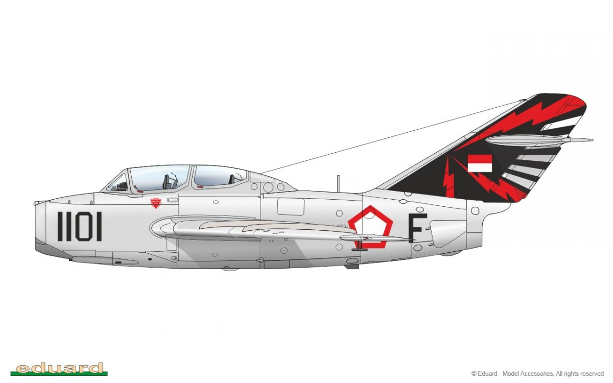 Eduard 7055 UTI MiG-15 1/72 – Bild 12