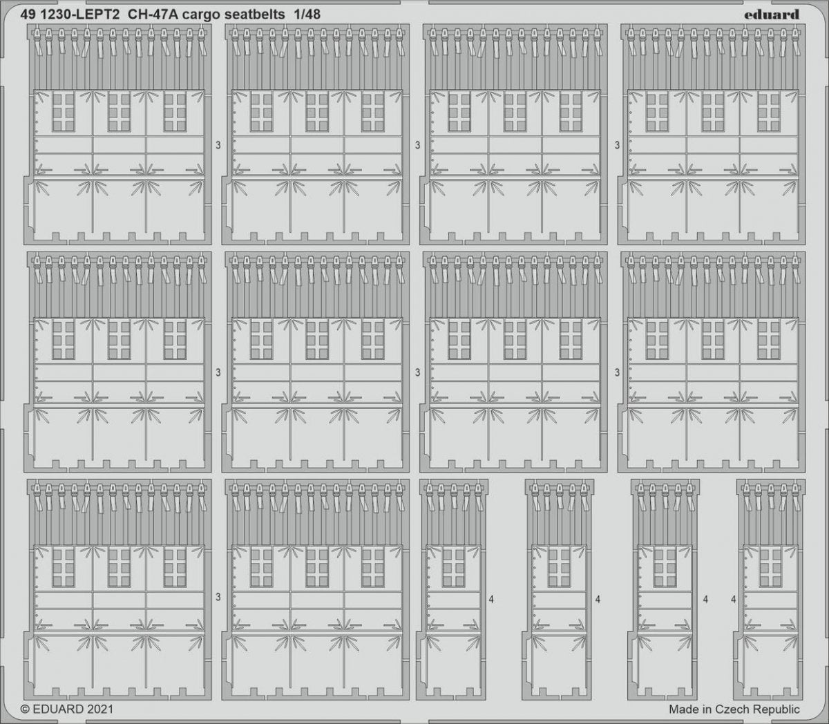 Intérieur du TBF-1C Eduard 491232 ACADEMY 1/48 – immagine 2