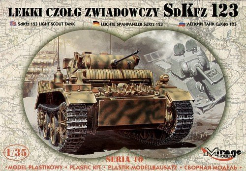Mirage Hobby 35108 SdKfz.123 Light Reconnaissance Tank 1/35