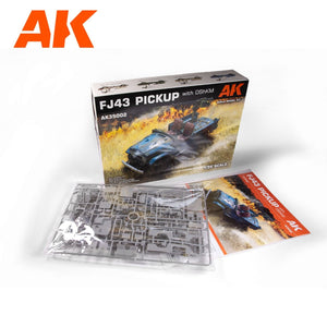 AK Interactive AK35002 FJ43 PICKUP AVEC DSHKM 1/35  – immagine 2