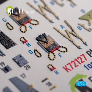KELIK K72127 FG.1 Phantom - décalcomanies 3D intérieures pour maquette Airfix au 1/72 – image 4