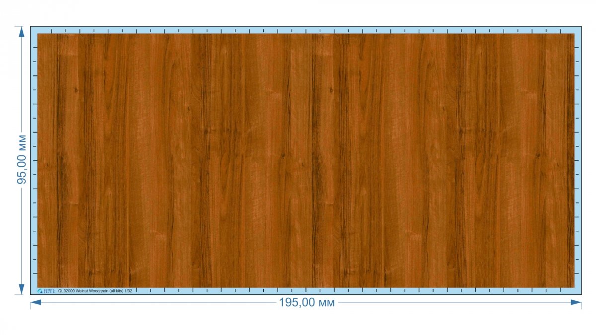 Quinta Studio QL32009 Bois de noyer (tous les kits) 1/32  – Bild 3