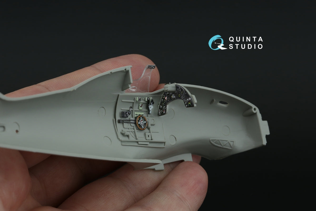 Quinta Studio QD48467 Macchi MC.200 Saetta (Late) Intérieur coloré imprimé en 3D sur papier décalcomanie (Italeri/Tamiya) 1/48 – image 11