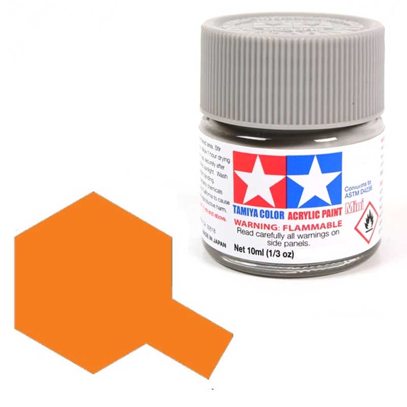 Peinture acrylique Tamiya X26 Orange Transparent (81526) 10 ml