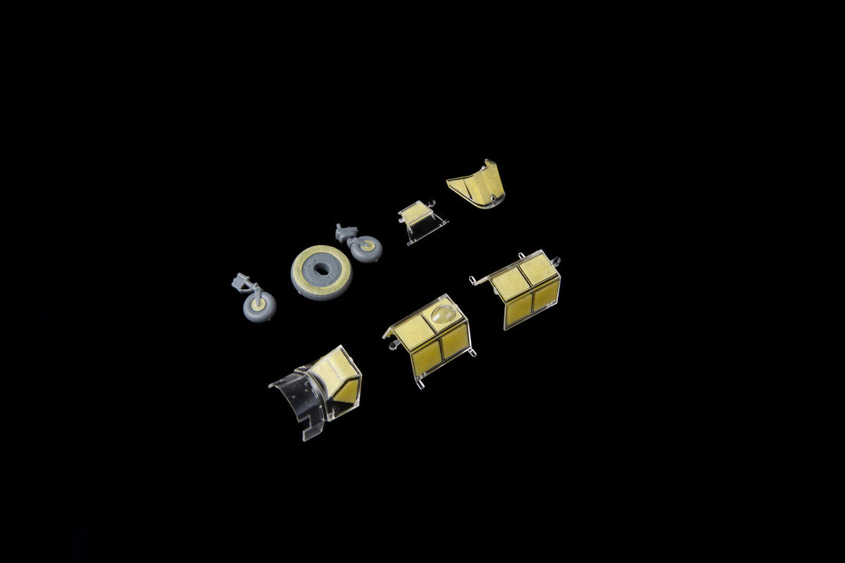 Eduard EX1195 Bf 109G-6 late framed canopy TFace Mask Set for TAMIYA 1/48 – image 2