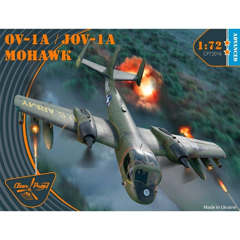 Propulseur transparent ! CP72016 OV-1A / JOV-1A Mohawk KIT AVANCÉ 1/72
