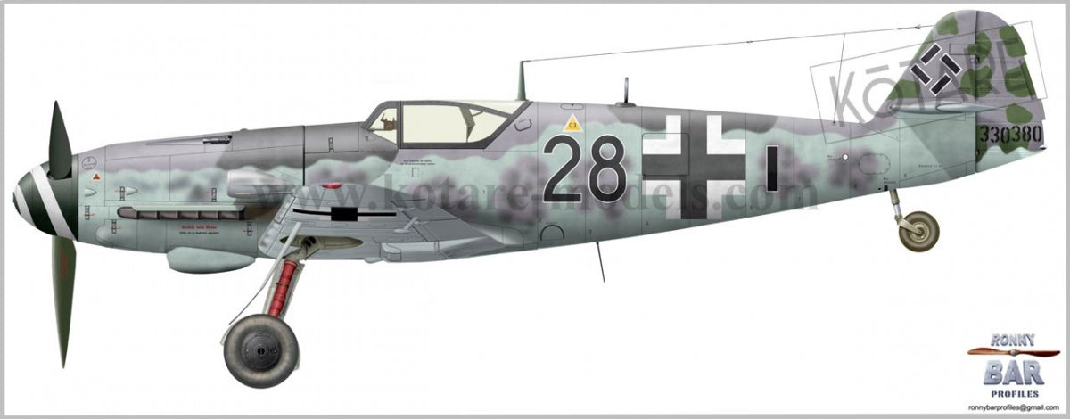 Kotare K32009 Messerschmitt Bf 109K-4 1/32