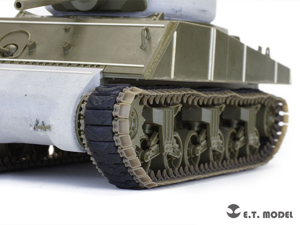 E.T. Model P35-082 WWII US ARMY M4 Sherman T48 w/duck bill (Type 1) Workable Track ( 3D Printed ) 1/35 – zdjęcie 8