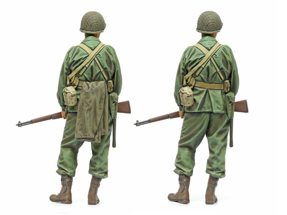 Tamiya 35379 Ensemble de figurines d&amp;#39;éclaireurs d&amp;#39;infanterie américains au 1/35 – Bild 4