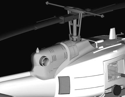 Hobby Boss 87230 UH-1F Huey 1/72 – immagine 5