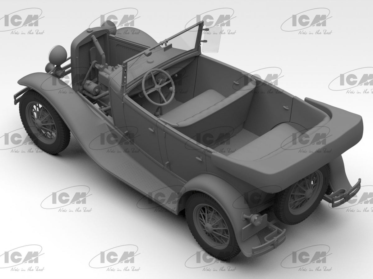 ICM 24051 Modèle A Standard Phaeton (années 1930) Voiture de tourisme américaine 1/24 – immagine 11