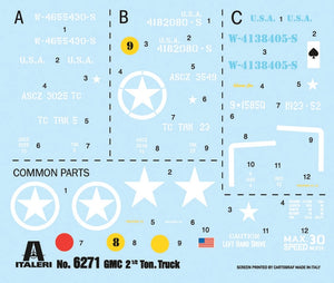 Italeri 6271 Camion GMC 2 1/2 tonnes 6x6 « 80e anniversaire du Débarquement » 1/35 – immagine 6