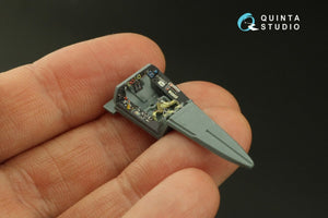 Intérieur imprimé en 3D et coloré sur papier décalcomanie (Eduard) pour Fw 190A-8 (Quinta Studio QD72041), échelle 1/72 – image 9